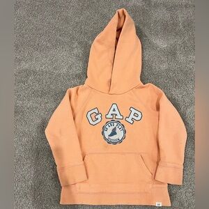 GAP Kids Orange Hoodie with Logo